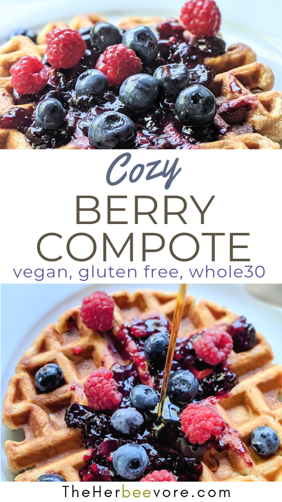 whole30 berry compote recipe vegan gluten free thick berry sauce for pancakes waffles breakfast berry sauce recipes healthy sauces for berries compote for ice cream