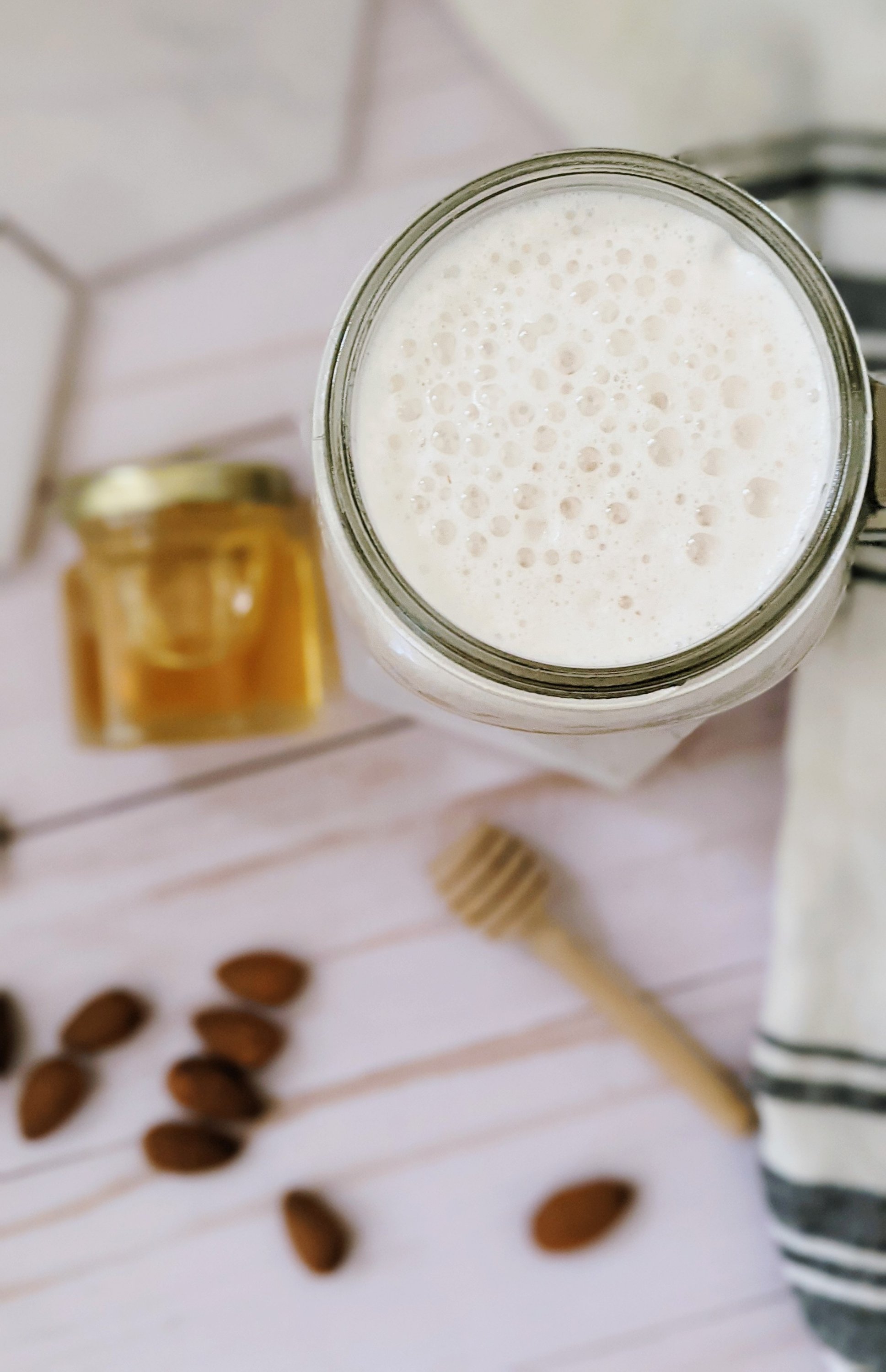 plant based honey almond milk recipes naturally sweetened with agave nectar for a vegan version plant based gluten free vegetarian
