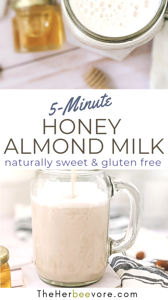 dairy free honey almond milk natural sweetener vegetarian plant based milk recipes with honey vanilla almond milk for cold brews and flat white lattes dairy free and healthy