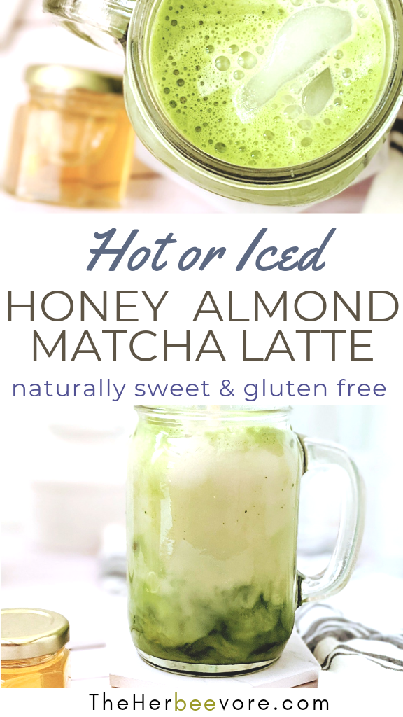 dairy free matcha latte with honey how to make almond milk in a blender for lattes healthy naturally sweetened matcha latte with honey and vanilla matcha latte flat recipe