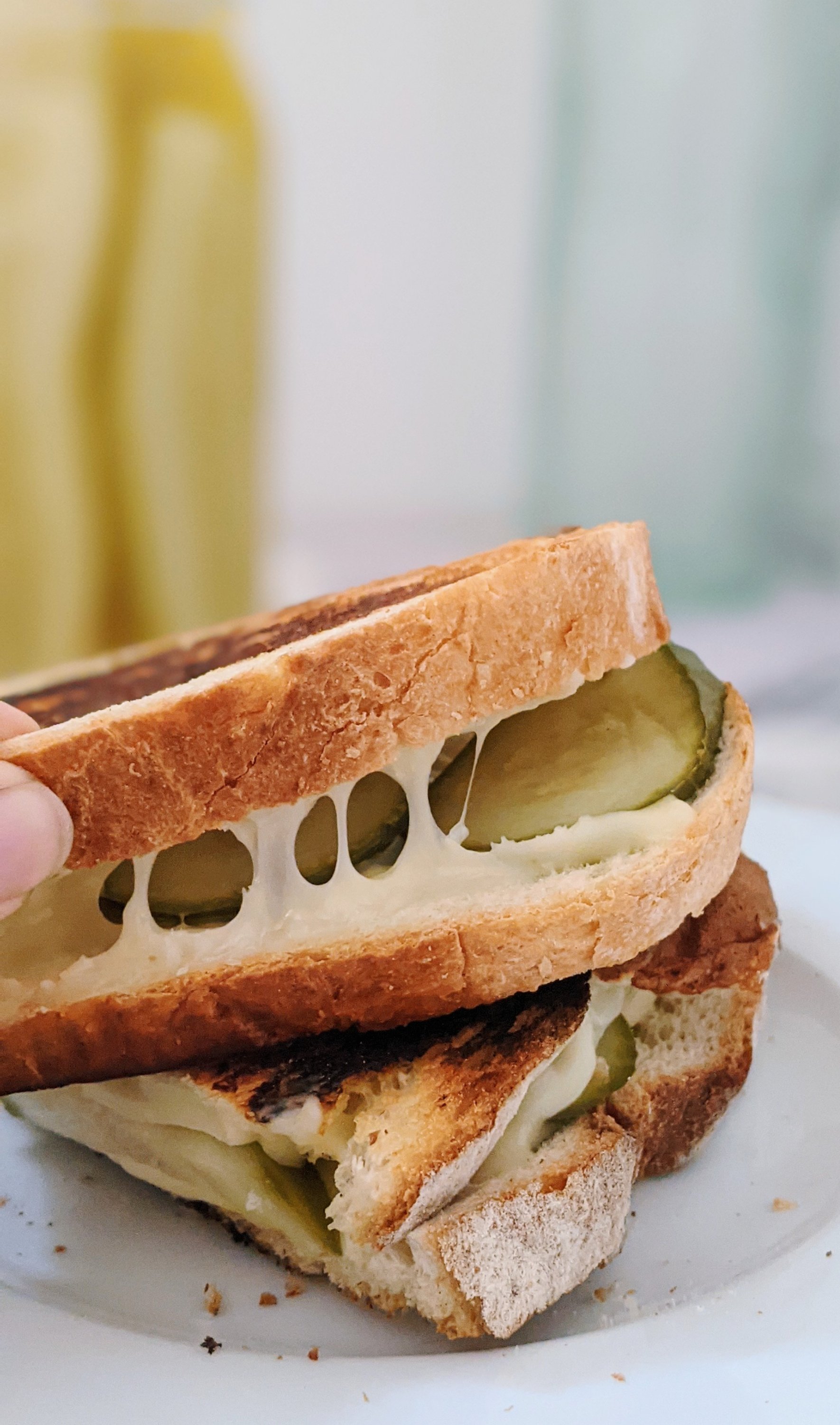 dill pickle grilled cheese recipe vegetarian gluten free ad keto options recipe with pickles for plant based diet low acrb grilled cheese with pickles recipe