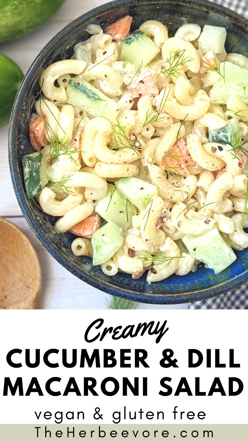 vegan cucumber macaroni salad recipe gluten free cucumber noodle salads healthy refreshing summer salads with noodles and cucumbers from the garden fresh dill recipes with macaroni dill noodle salad