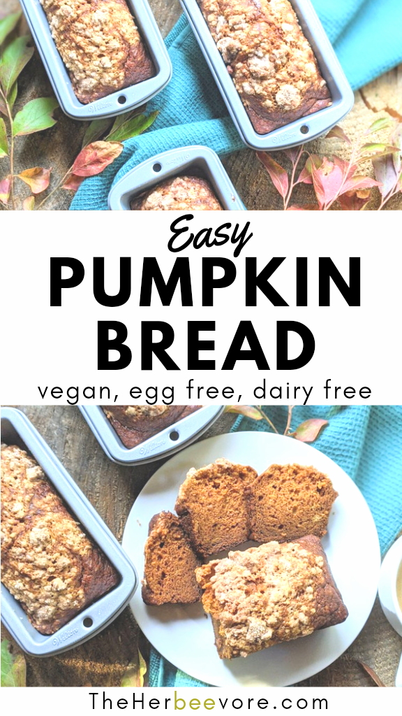 vegan pumpkin bread recipe healthy pumpkin pie spice loaf cake or cupcakes