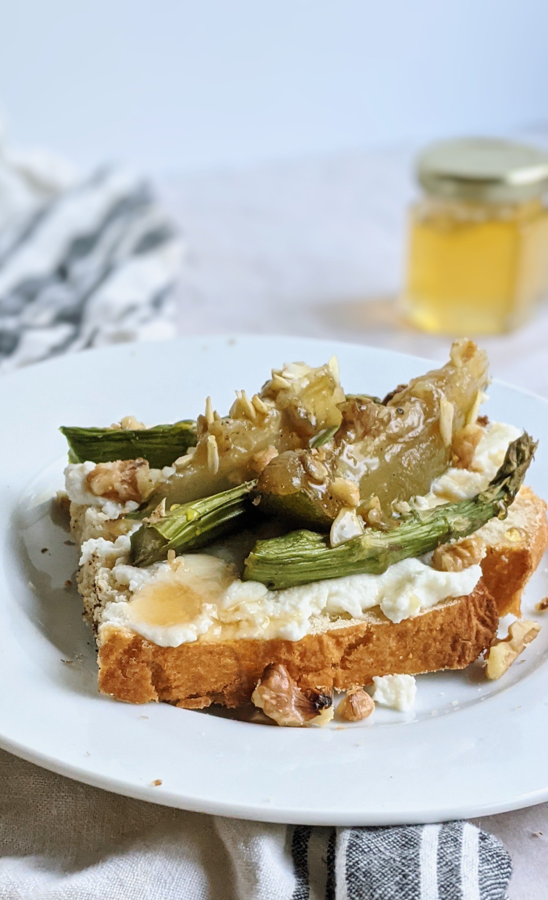 ricotta toast honey vegetables breakfast recipes healthy brunch ideas with asparagus and squash gluten free vegetarian brunch ideas for a crowd fancy breakfasts with veggies