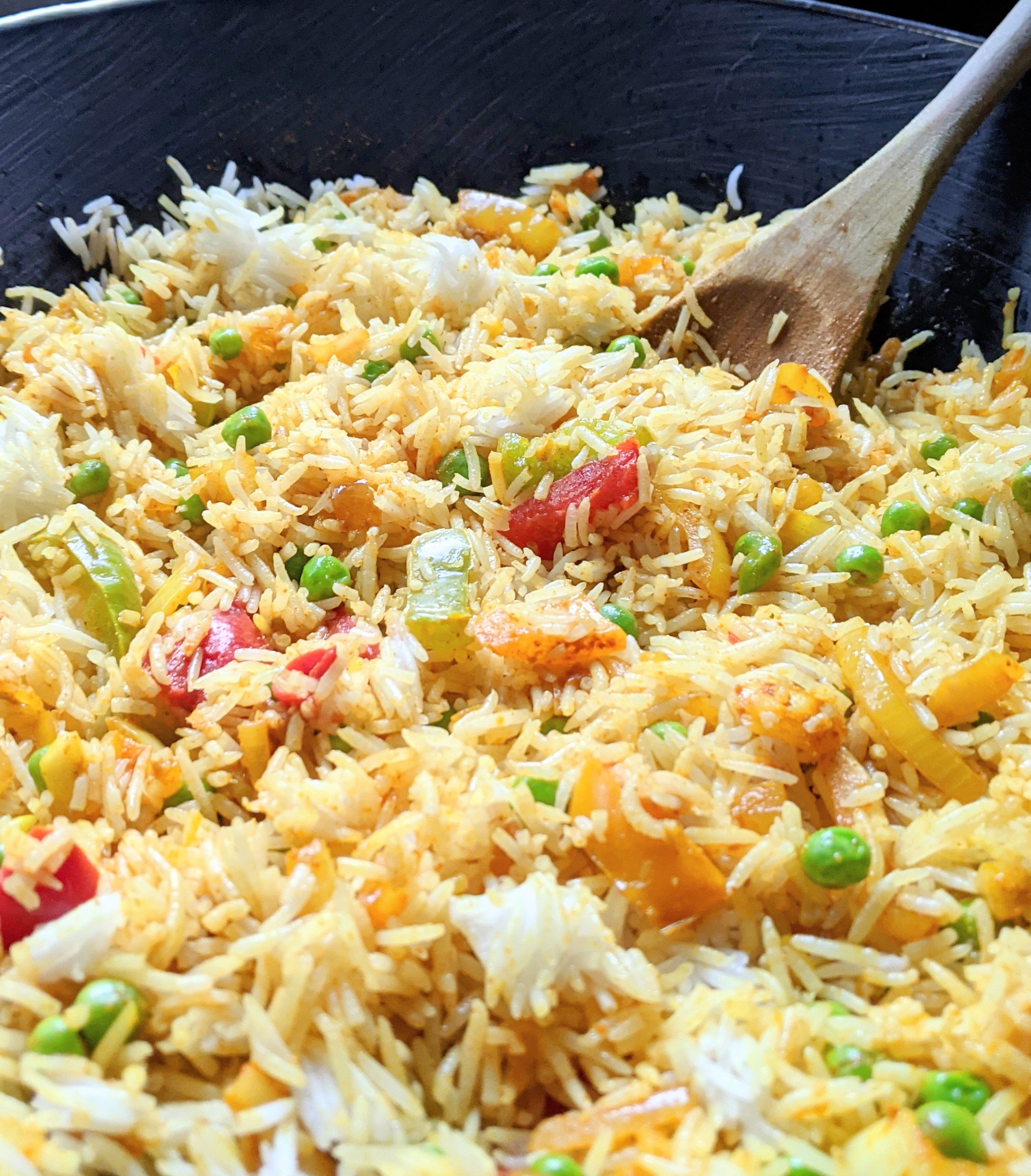 leftover rice recipes with lemon and turmeric rice in a wok fried rice with greek asian middle eastern and indian influences melting pot golden rice recipe gluten free vegan vegetarian