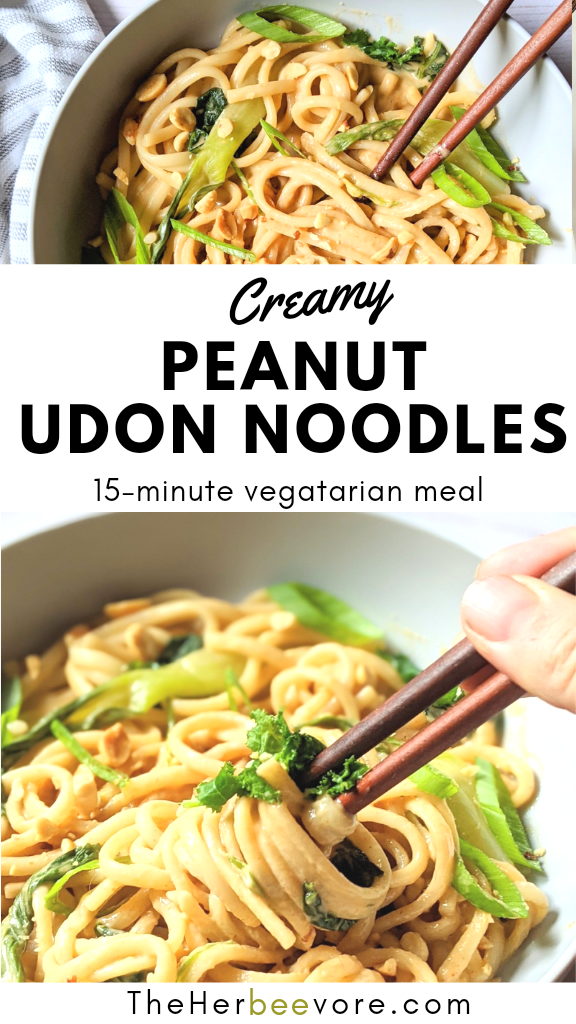 creamy peanut butter udon noodles recipe vegetarian peanut udon noodle srit fry recipes with green onions kale sriracha and crushed peanuts meatless udon recipes