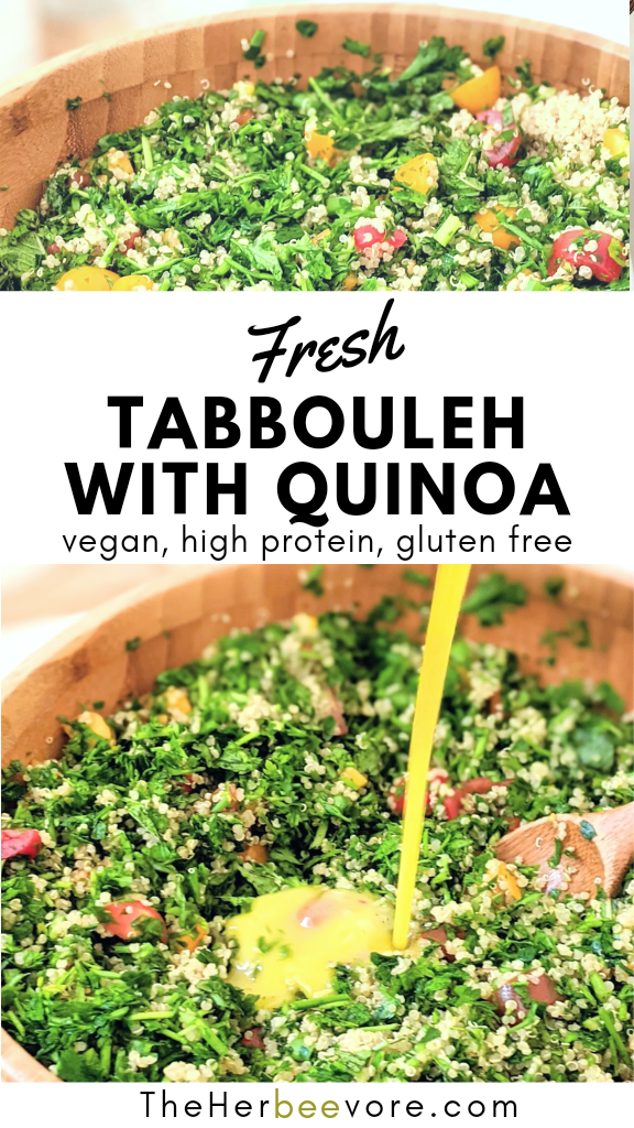quinoa tabbouleh recipe tabbouli with parsley lemon juice olive oil green onion and mint tabbouleh tabouli recipe no bulger wheat gluten free tabouli