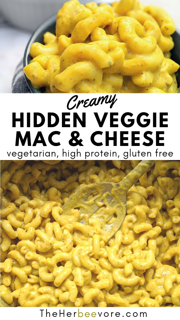 Bare basketball Crust Hidden Veggie Mac and Cheese Recipe (Vegetarian, Gluten Free)