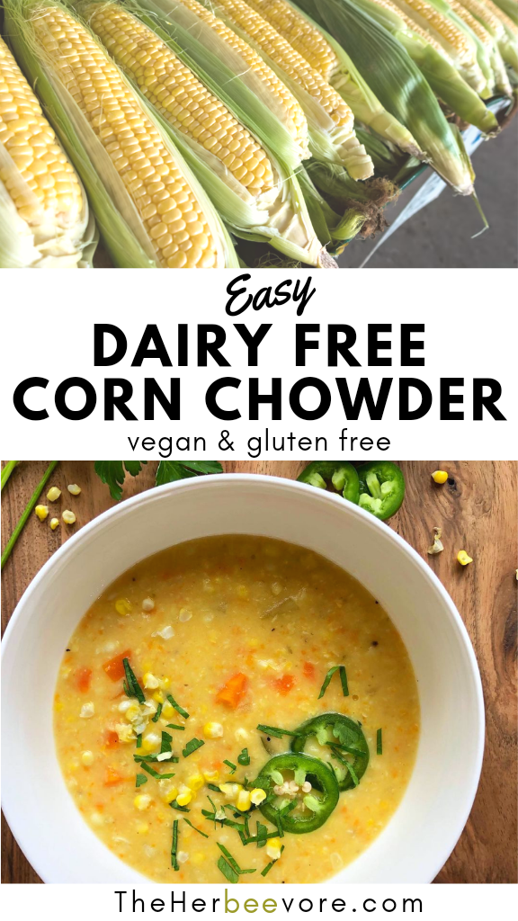 Dairy-Free Corn Chowder with Clams and Chorizo Recipe
