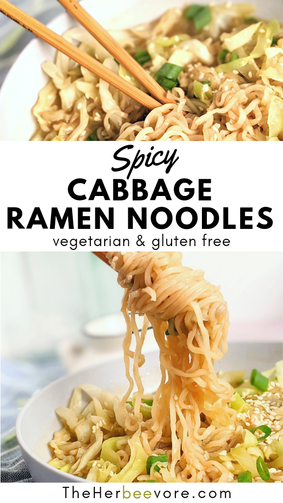 viral ramen noodle recipe with cabbage noodles asian cabbage noodle soup recipe with package ramen hacks with vegetables vegan gluten free vegetarian ramen noodles