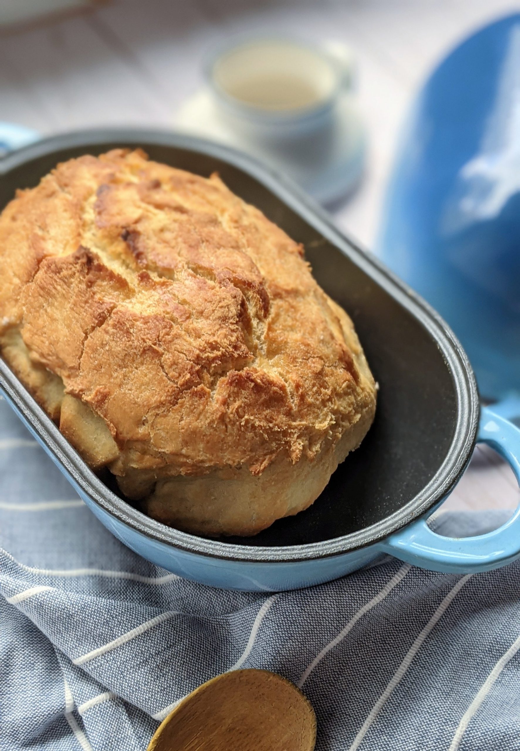 loafnest bread recipe easy yeast bread in loafnest dutch oven instructions and ingredients