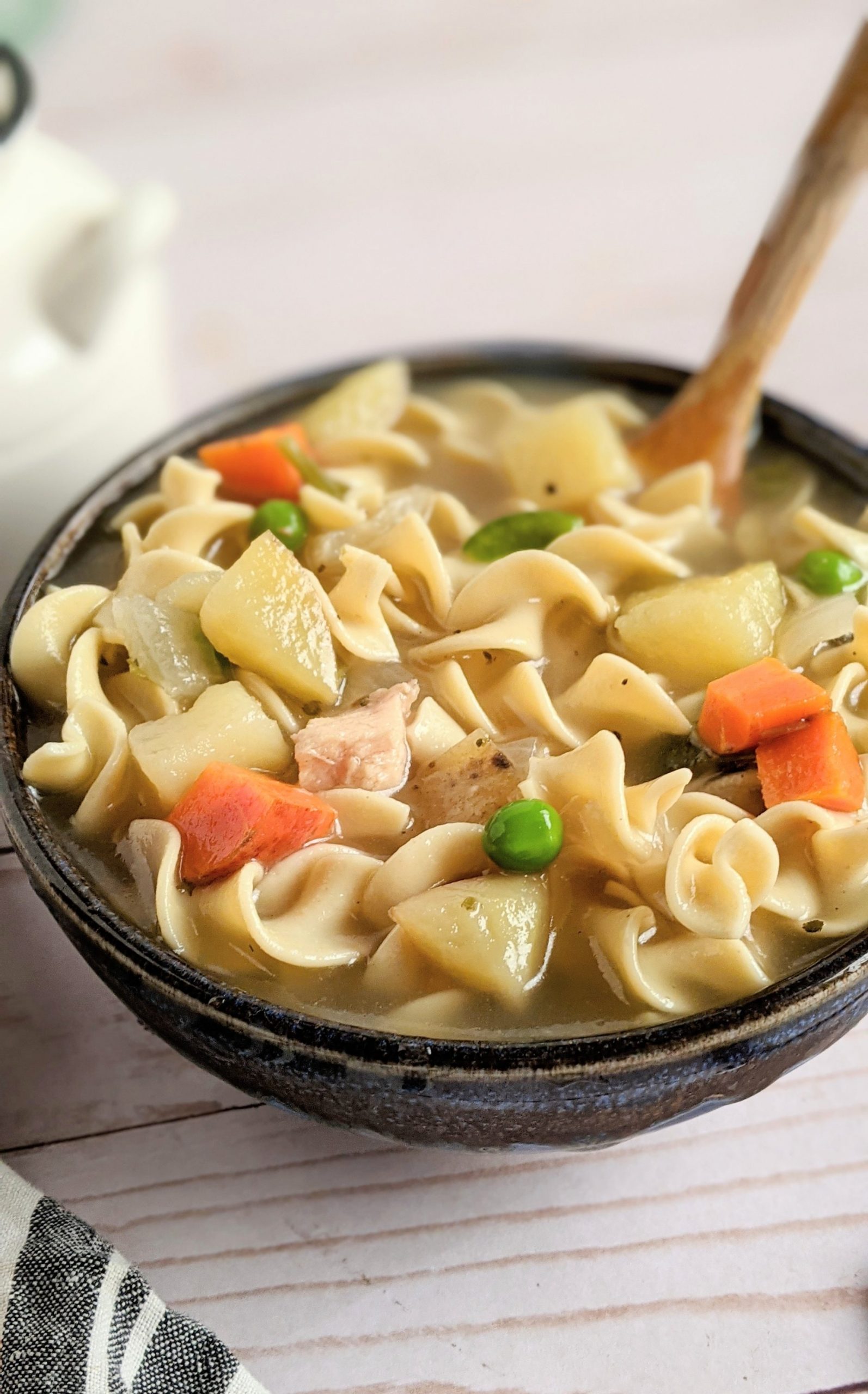 can i add potatoes to chicken noodle soup with potato recipe soups with chicken and potatoes carrots egg noodles peas and parsley