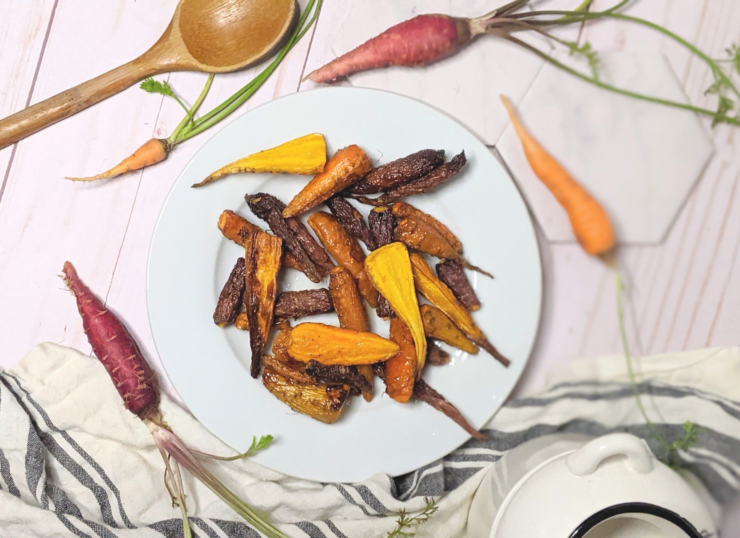 homegrown honey roasted carrots recipe carrots and honey baked carrots with honey vegetarian gluten free side dishes with carrots
