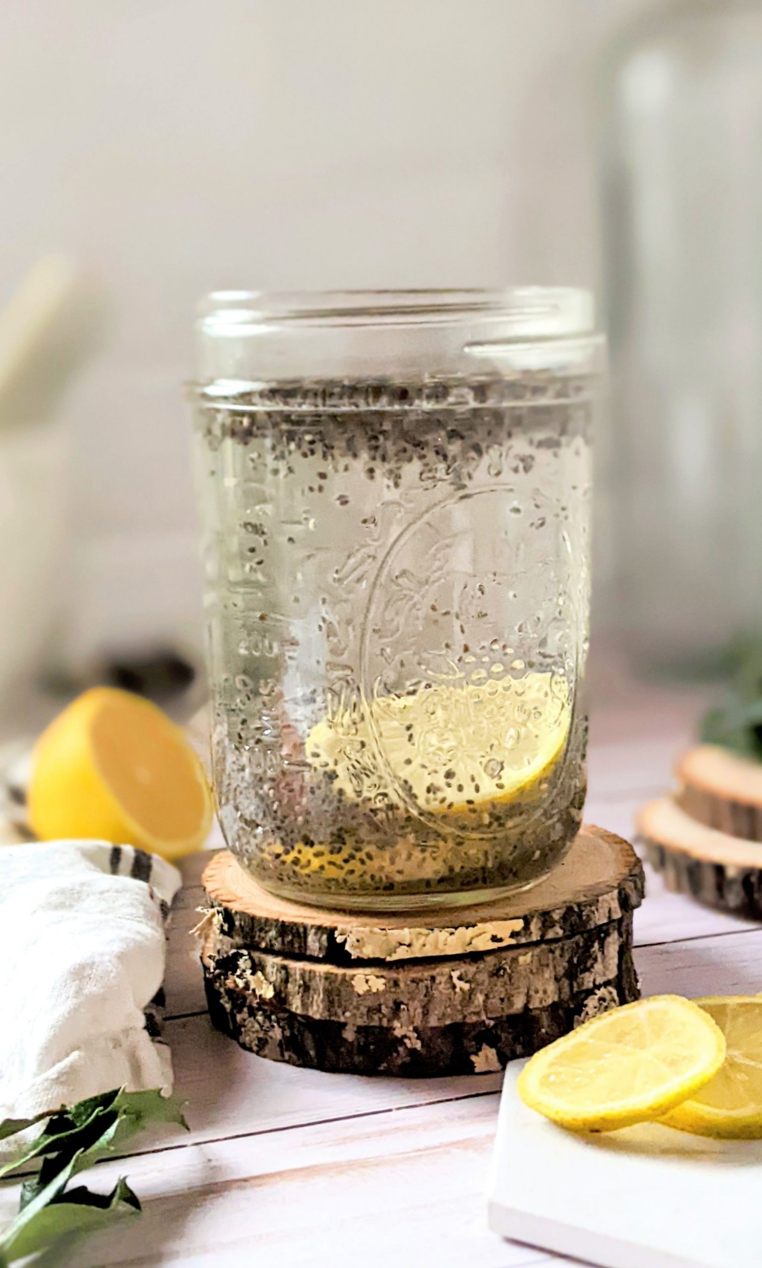 chia seed water recipe with lemon chia water high fiber drink recipes cheap inexpensive protein and fiber drinks