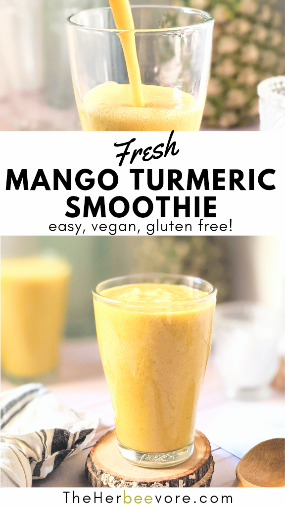 mango turmeric smoothie recipe ways to eat turmeric for breakfast healthy smoothies with turmeric