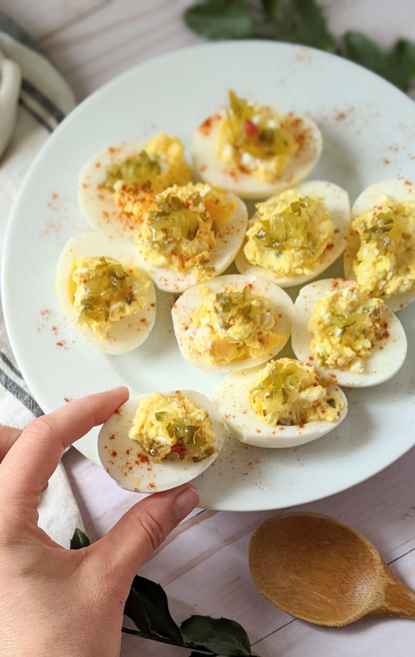 sweet egg bites with relish pickle deviled eggs bread and butter deviled eggs with sweet relish and paprika