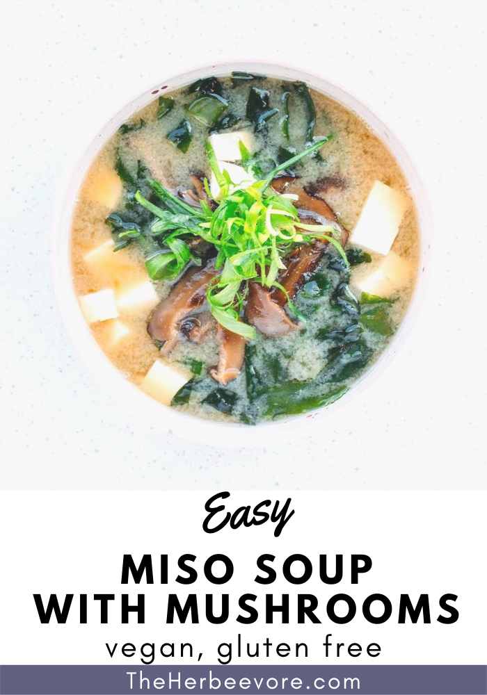 miso and mushroom soup recipe with green onions tofu mushroom miso soup and tamari for gluten free soy sauce