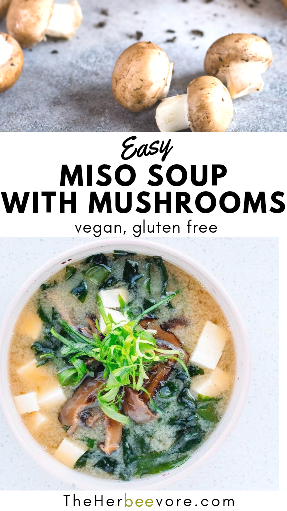 miso soup with mushrooms recipe vegan gluten free miso mushroom soup recipe one pot dinner ideas with seaweed