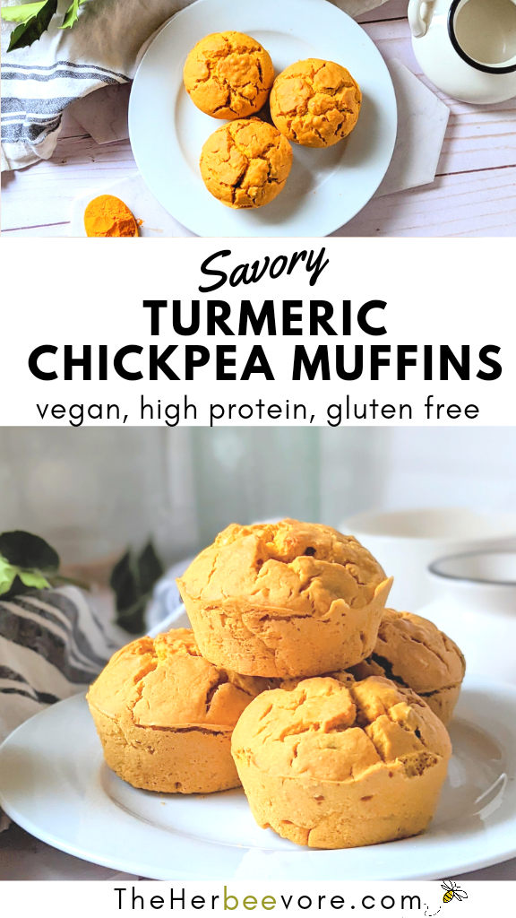 turmeric muffins recipe gluten free vegan vegetarian healthy savory muffin recipes with besan flour