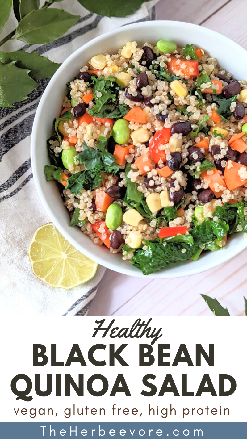 healthy quinoa salad with vegetables and black beans easy make ahead quinoa salad for parties bbqs and cokouts