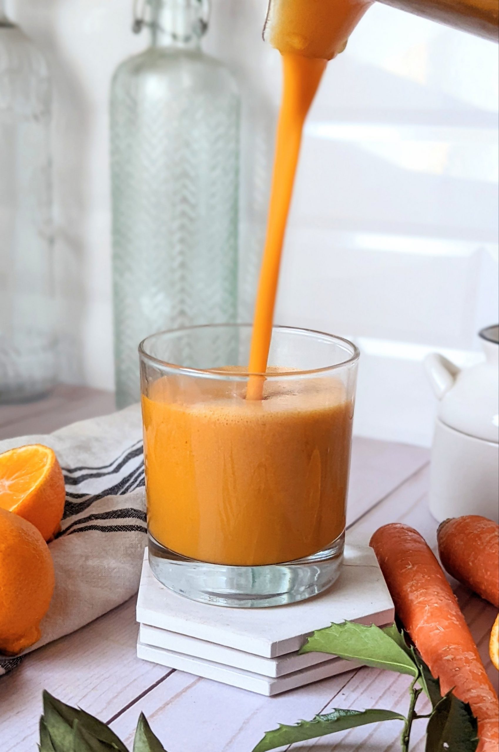 orange carrot ginger smoothie recipe vitamix healthy smoothies with vegetable smoothie recipes with carrots