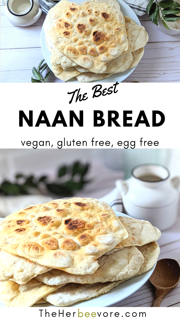 naan with instant yeast flatbread recipe vegan gluten free vegetarian homemade naan with yeast recipe