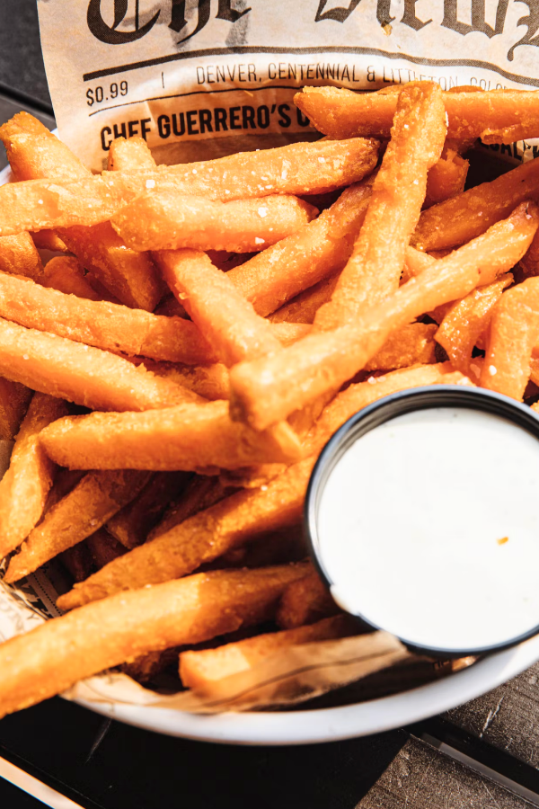 Crispy Sweet Potato Fries Recipe (Deep Fried) - Hungry Huy