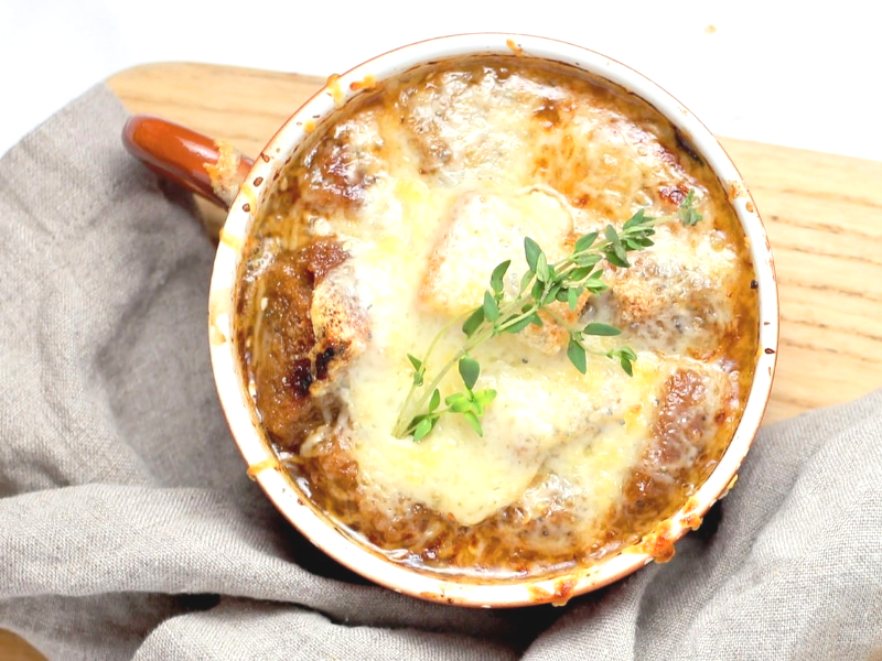 dairy free french onion soup eggless no eggs healthy plant based french onion soup with white wine recipe no cheese