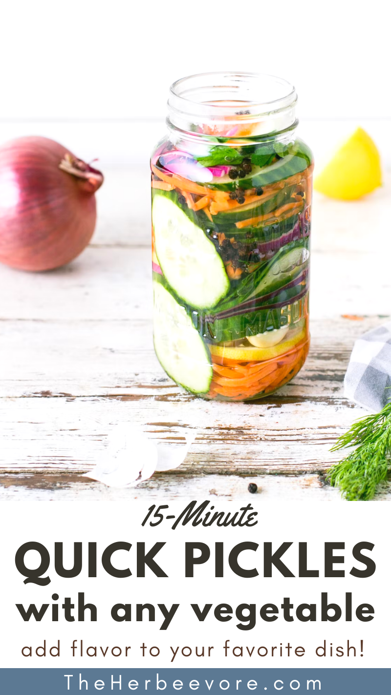how to pickle vegetables quick pickles for cucumber onion radish carrots or peppers