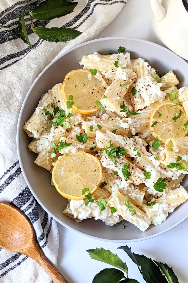 lemon ricotta pasta recipe vegetarian gluten free 20 minute dinner recipes with pasta and cheese family friendly kids will love