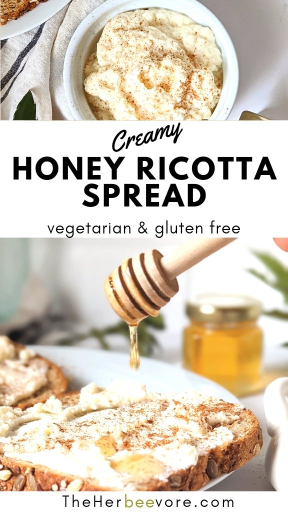 honey dicotta dip whipped ricotta with honey spread for toast, breakfast, brunch, or dessert ricotta dip for fruit