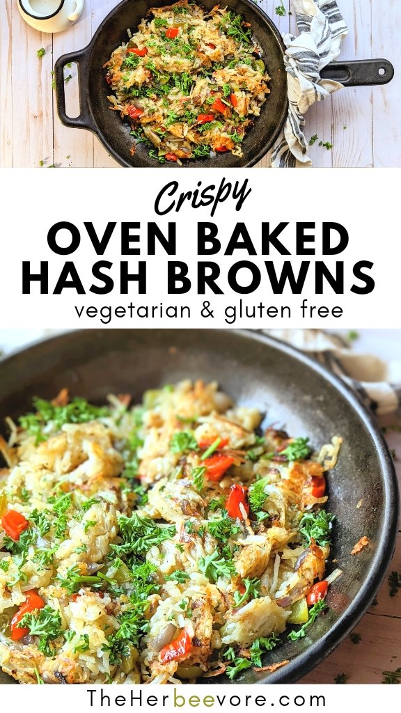oven hash browns recipe vegetarian gluten free breakfast potatoes in the oven cast iron skillet hash browns in the oven