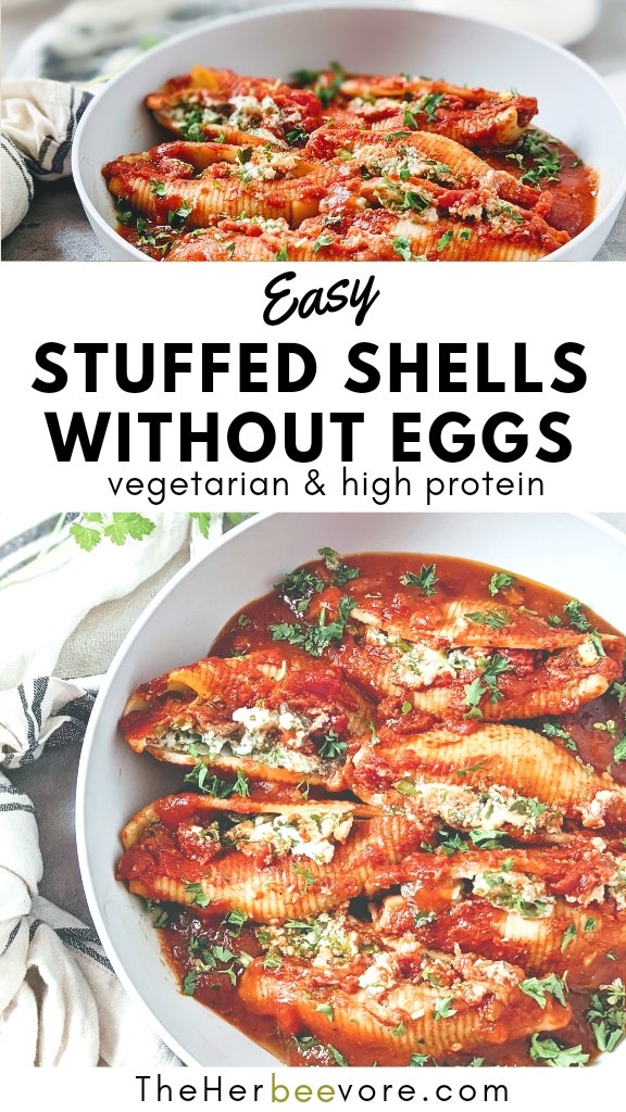 stuffed shells without eggs recipe egg free stuffed shells no eggs in filling make stuffed shells filling with no eggs