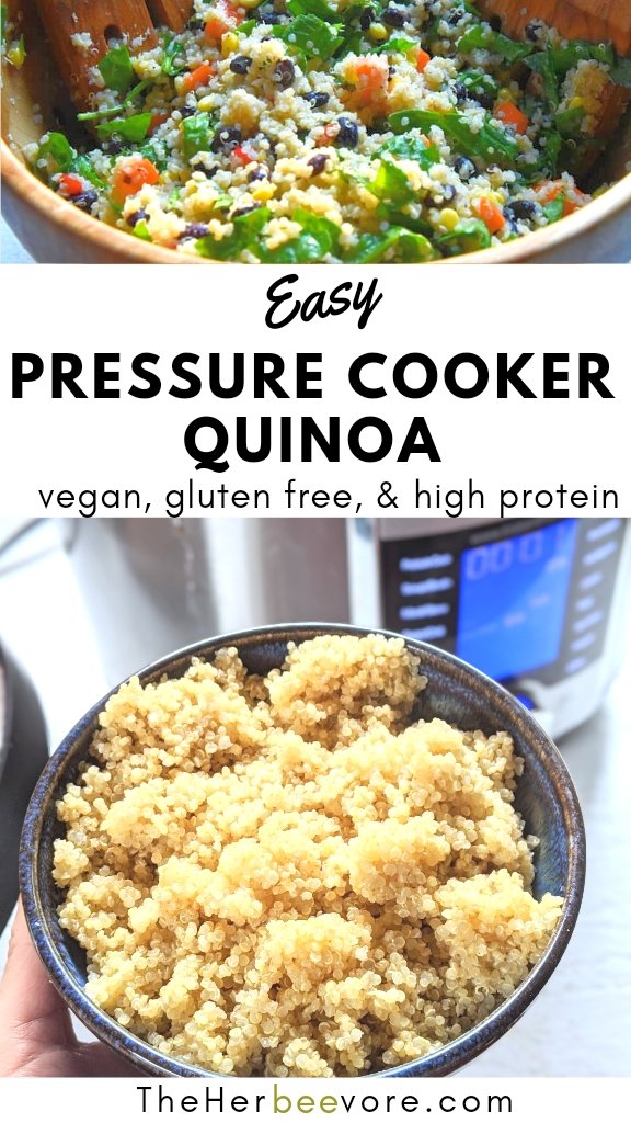 quinoa pressure cooker recipe for instant pot quinoa in the instapot recipes for quinoa cooked under pressure