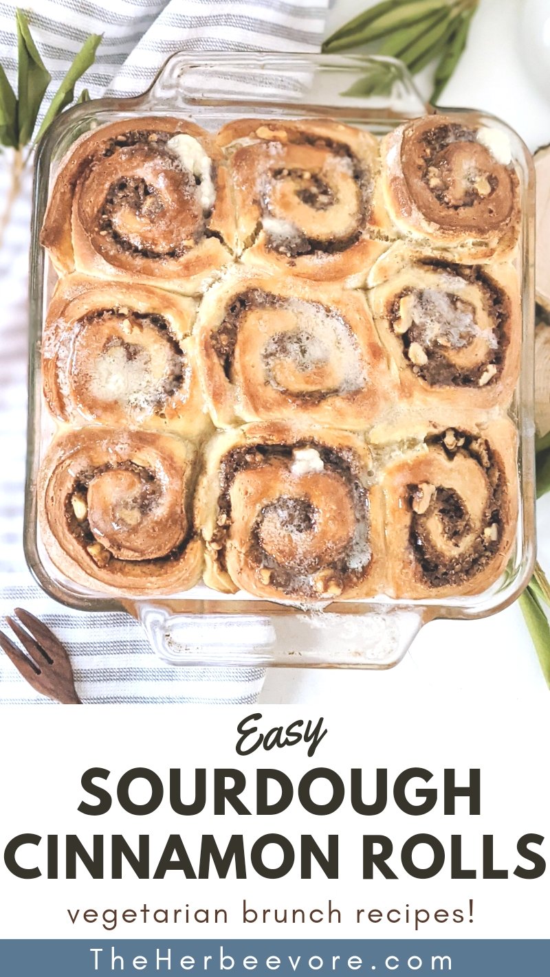 sourdough sticky buns recipe with sourdough starter cinnamon rolls homemade classic weekend brunch recipes guests will love for entertaining potlucks at work or parties desserts or breakfast