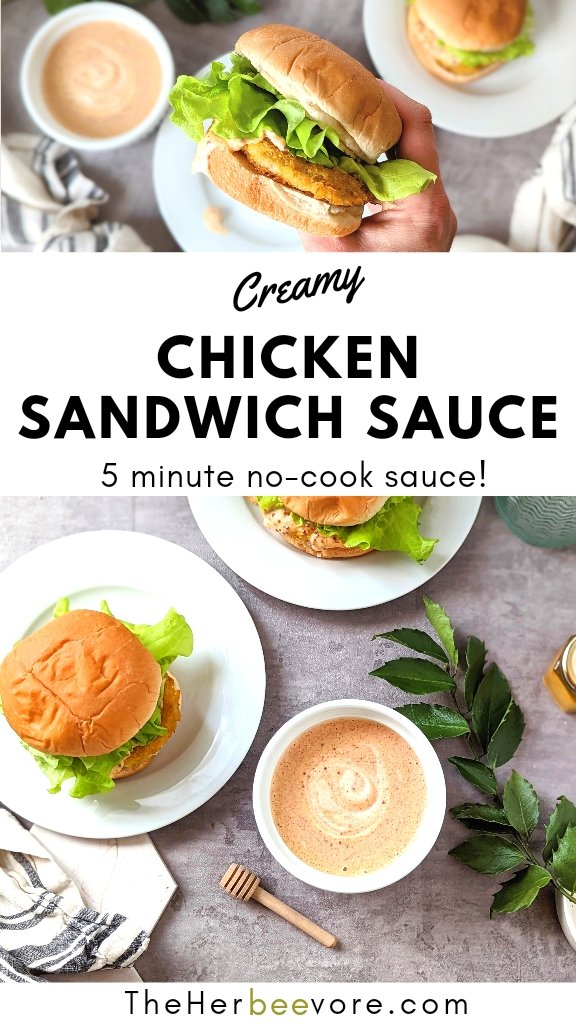 chicken sandwich sauce recipe like popeyes kfc or burger king the best sauce for chicken sandwiches with a honey mustard base.