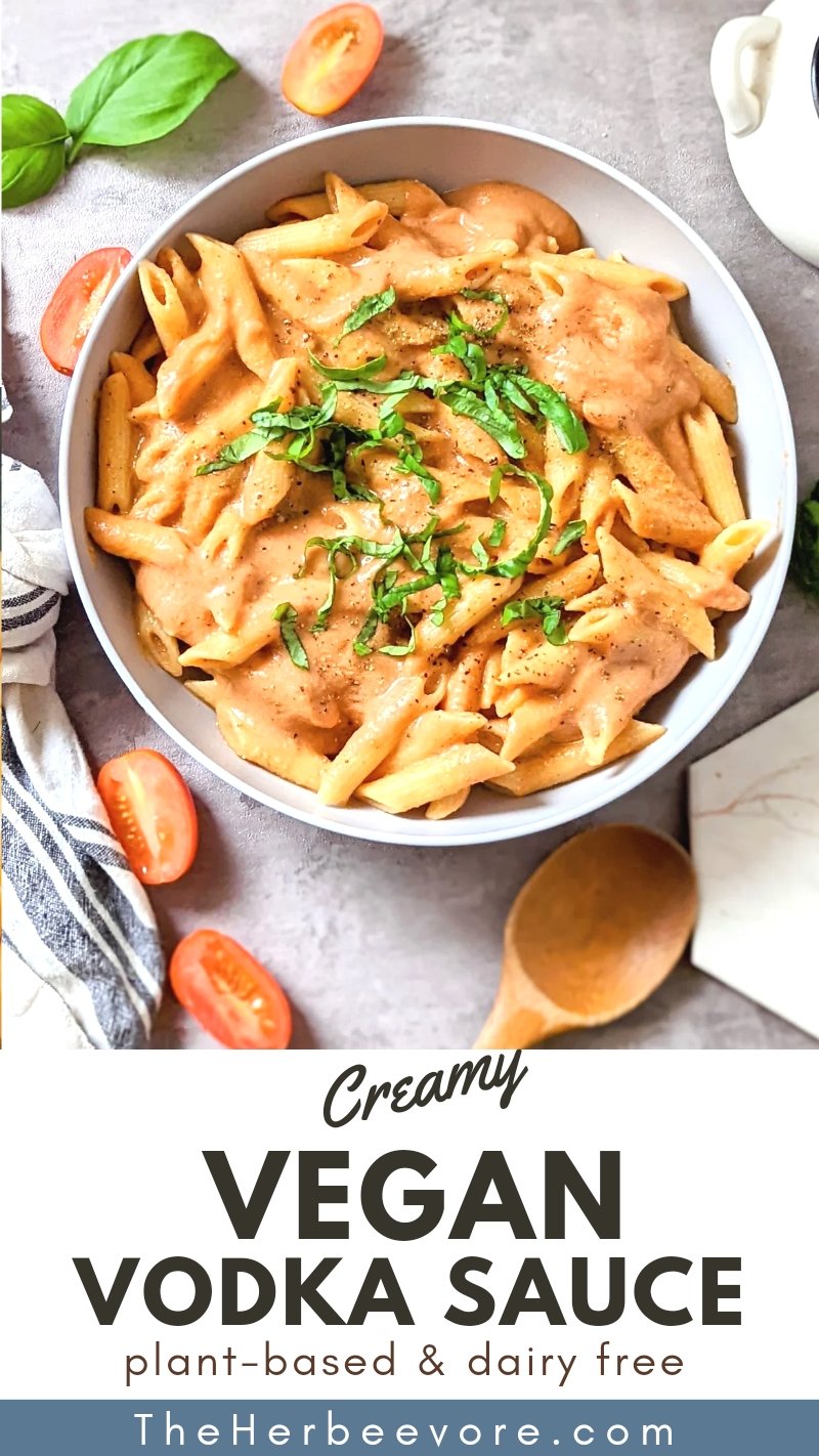 gluten free vodka sauce pasta recipe with creamy cashews and tomatoes in a plate with a striped napkin and wooden spoon.