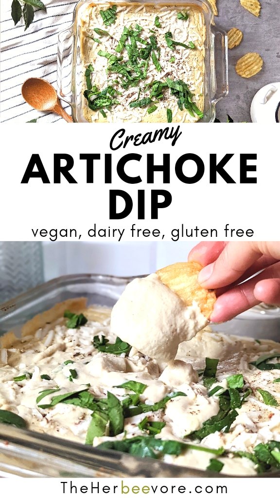vegan artichoke dip recipe vegan gluten free vegetarian artichoke dip without cheese no cheese dips