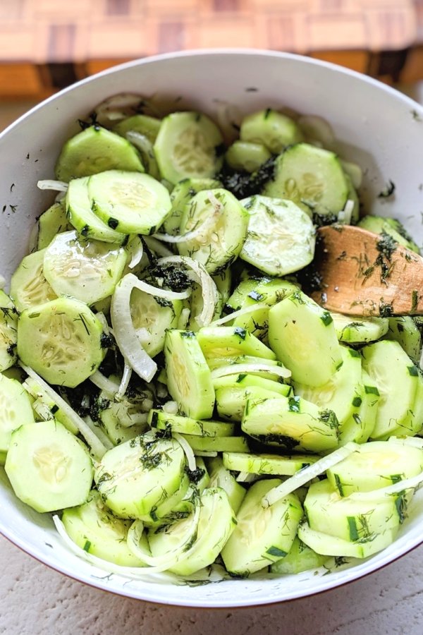 cucumber salad with vinegar and sugar family recipe cucumber salad grandma's recipe inexpensive and affordable garden cucumber salad recipes.