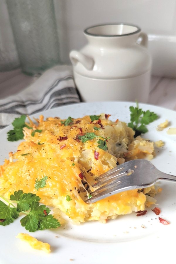 no soup casseroles with frozen hash browns recipes for breakfast cheesy hashbrown bake without soup.