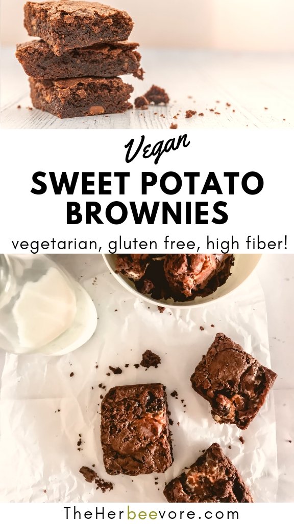vegan brownies sweet potato recipe healthy plant based brownies without sugar naturally sweet brownie recipes with sweet potatoes