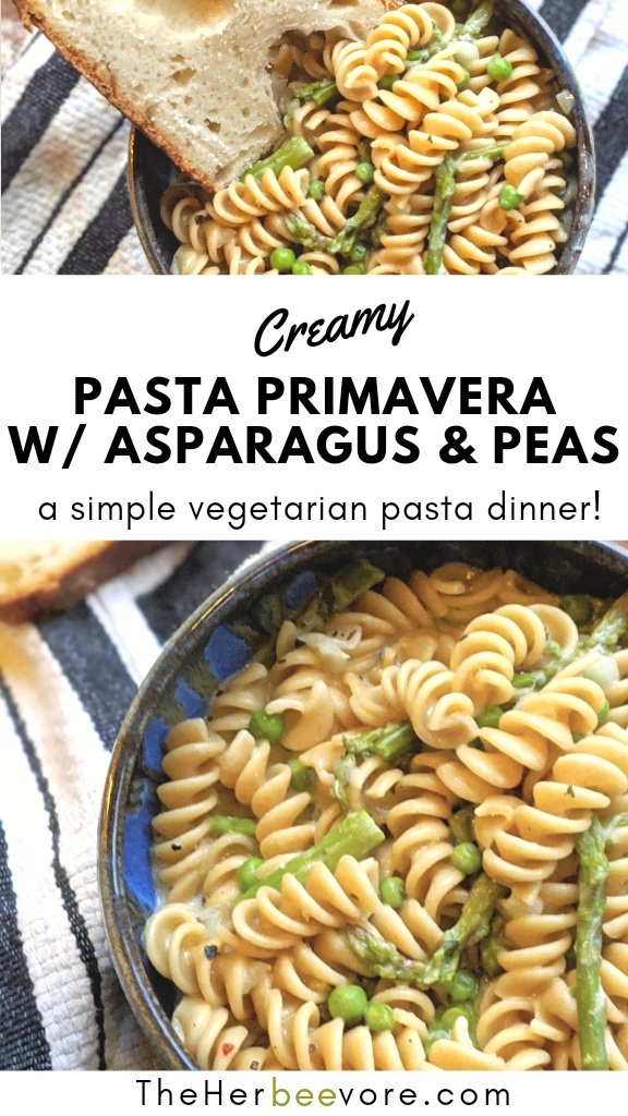 pasta primavera with asparagus and peas recipe healthy spring noodles with seasonal vegetables for april march or mao