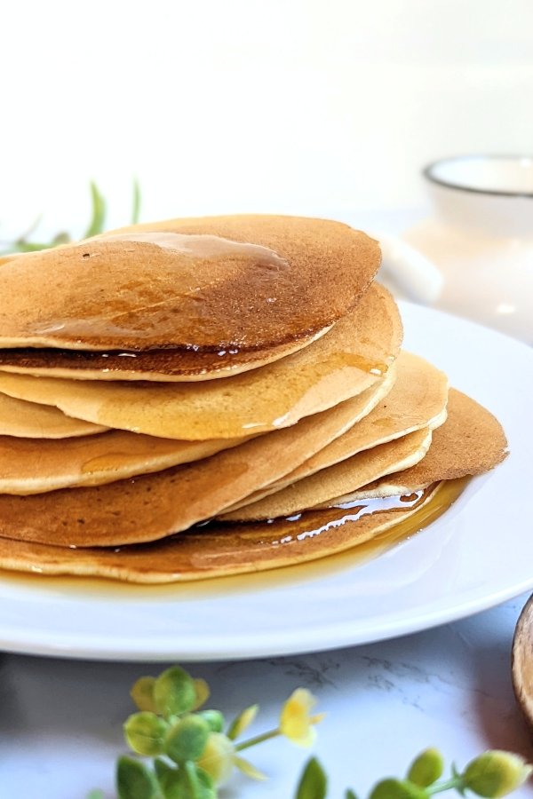 non dairy pancakes without milk recipe healthy almond milk pancakes no dairy without buttermilk or butter