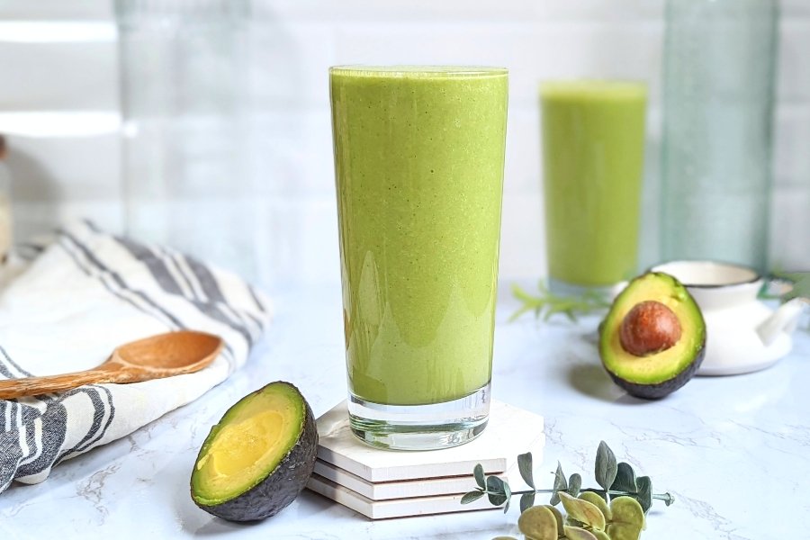avocado smoothie recipe with kale smoothies fruity green smoothie with avocado recipe healthy plant based filling smoothies