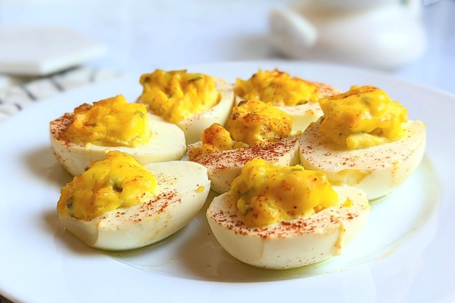 deviled eggs in the smoker recipes vegetarian smoked deviled eggs can i smoke deviled eggs?