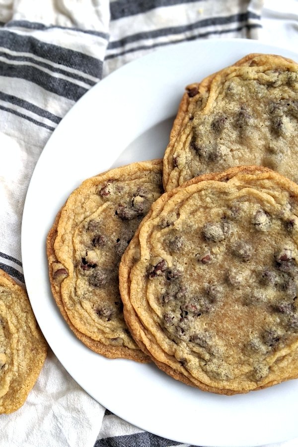 dairy free baking desserts make dessert with ingredients from cupboards at home no butter powdered butter cookies powdered egg cookies crinkle chocolate chips best ever cookie recipe