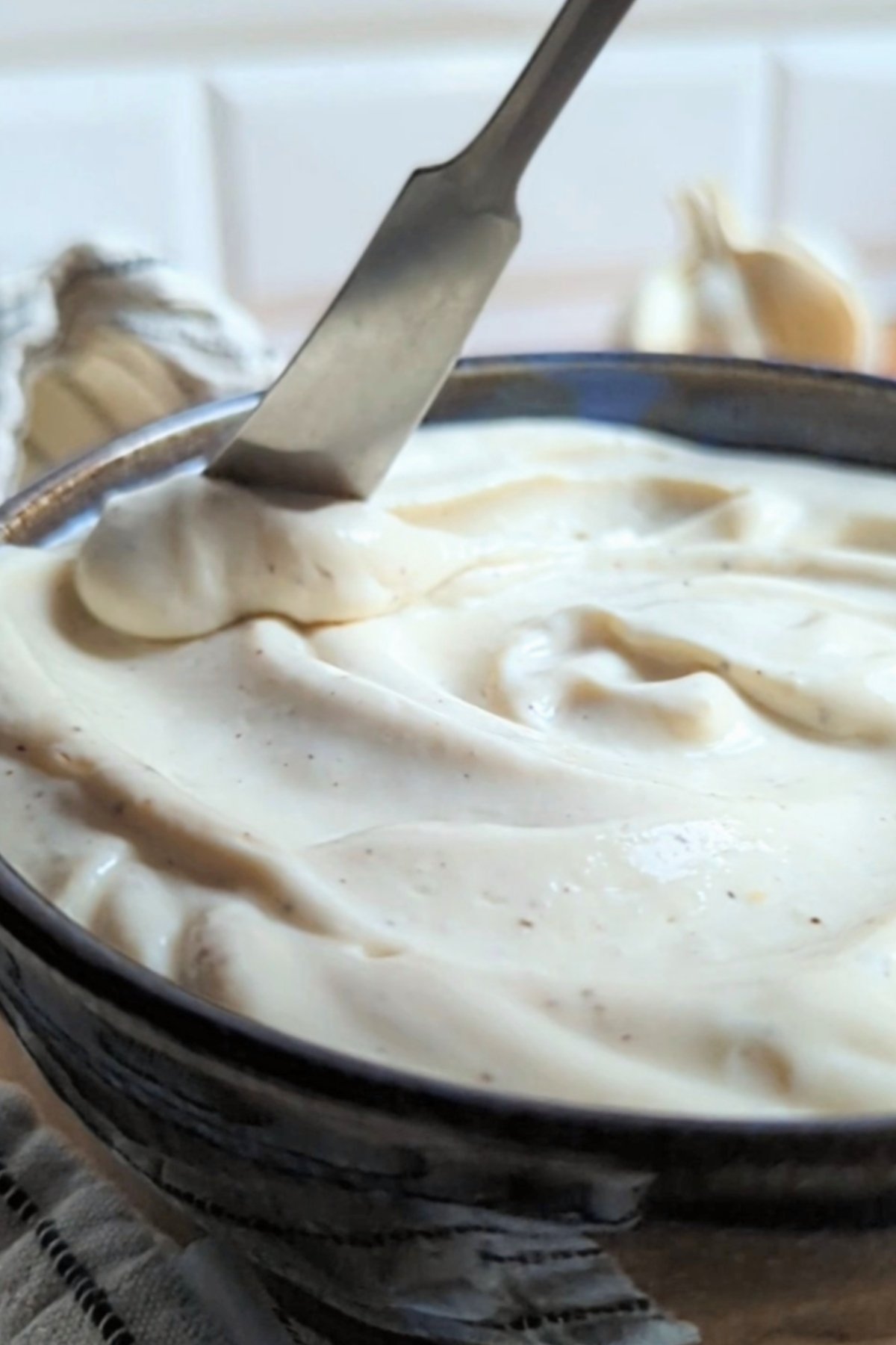 dairy free garlic sauce without mayo recipe healthy shawarma sauce vegan non dairy white sauce for pitas