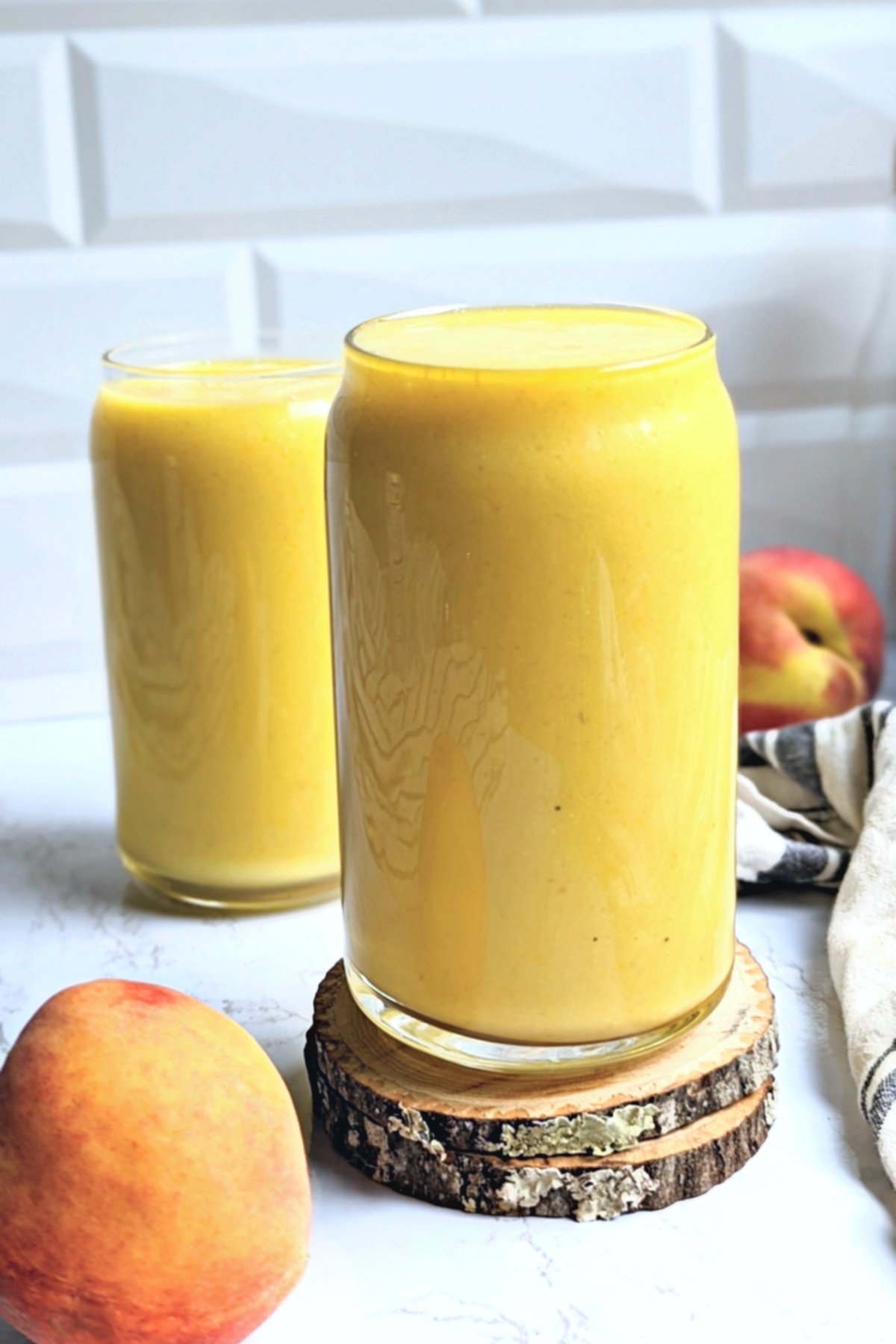 peach pineapple smoothie recipe without dairy healthy vegan protein smoothies with peaches and pineapple tropical frozen fruit