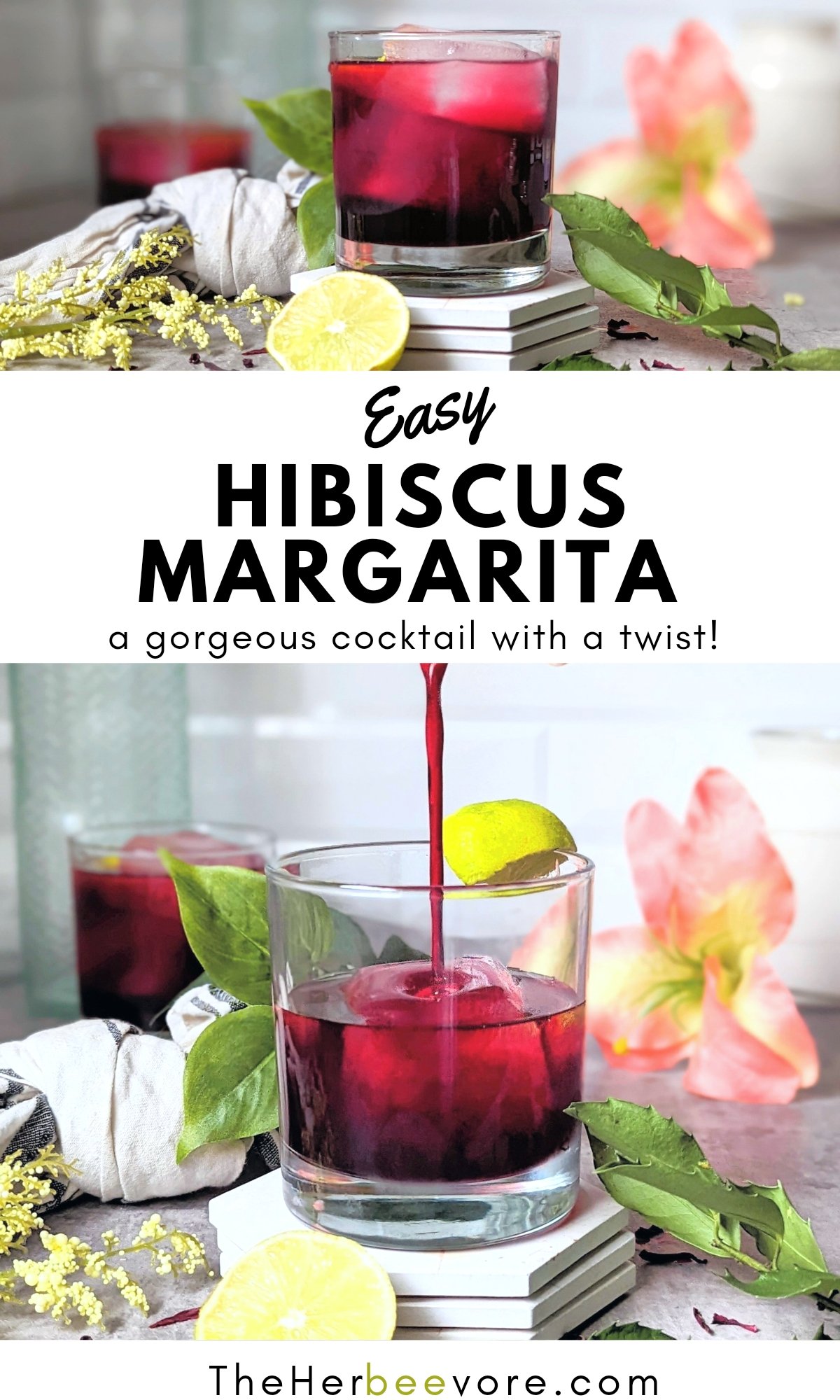 hibiscus margarita recipe agua fresca margarita recipe with hibiscus flower simple syrup