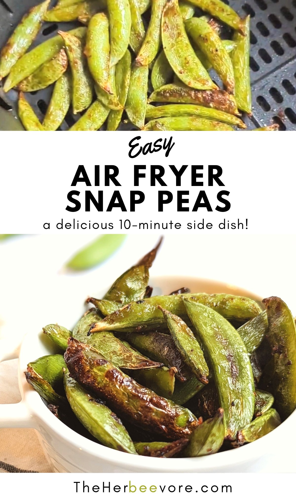 air fryer snap peas recipe snow peas sugar snap peas in the air fryer